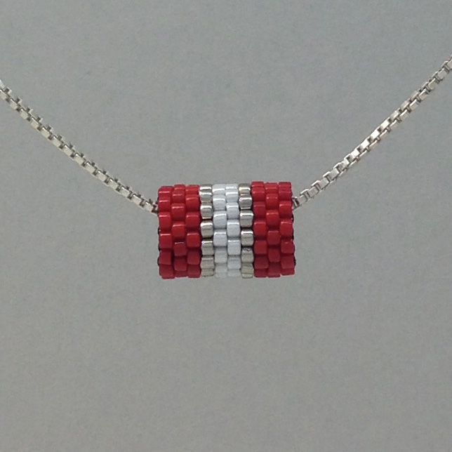 Bead Red/Whtie
